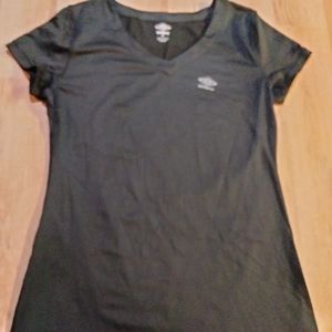 Umbro V Neck Black‎ Shirt Size Small
